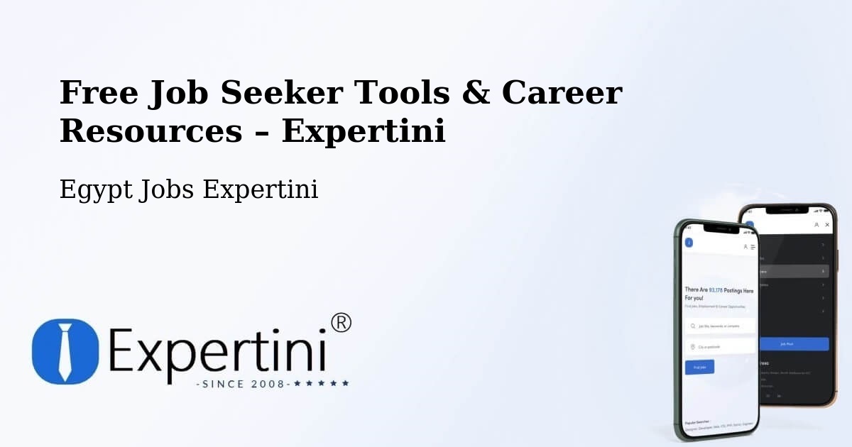 Free Job Seeker Tools & Career Resources – Farshūţ - Farshūţ, Egypt Jobs Expertini