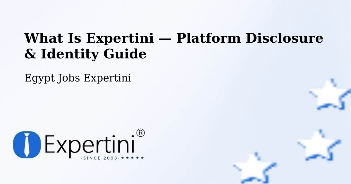 What Is Expertini — Platform Disclosure & Identity Guide – Farshūţ